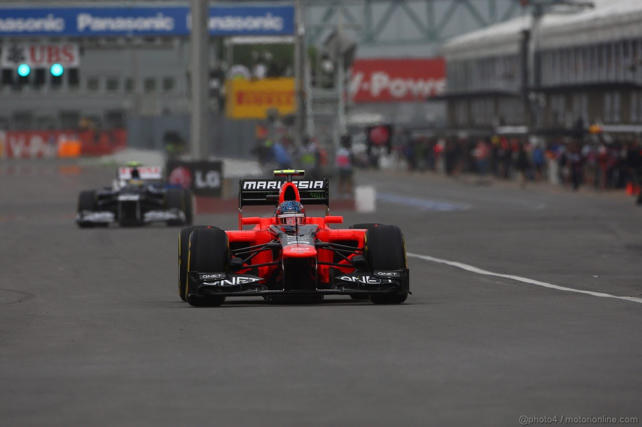 GP CANADA, 08.06.2012- Prove Libere 1,  Charles Pic (FRA) Marussia F1 Team MR01 