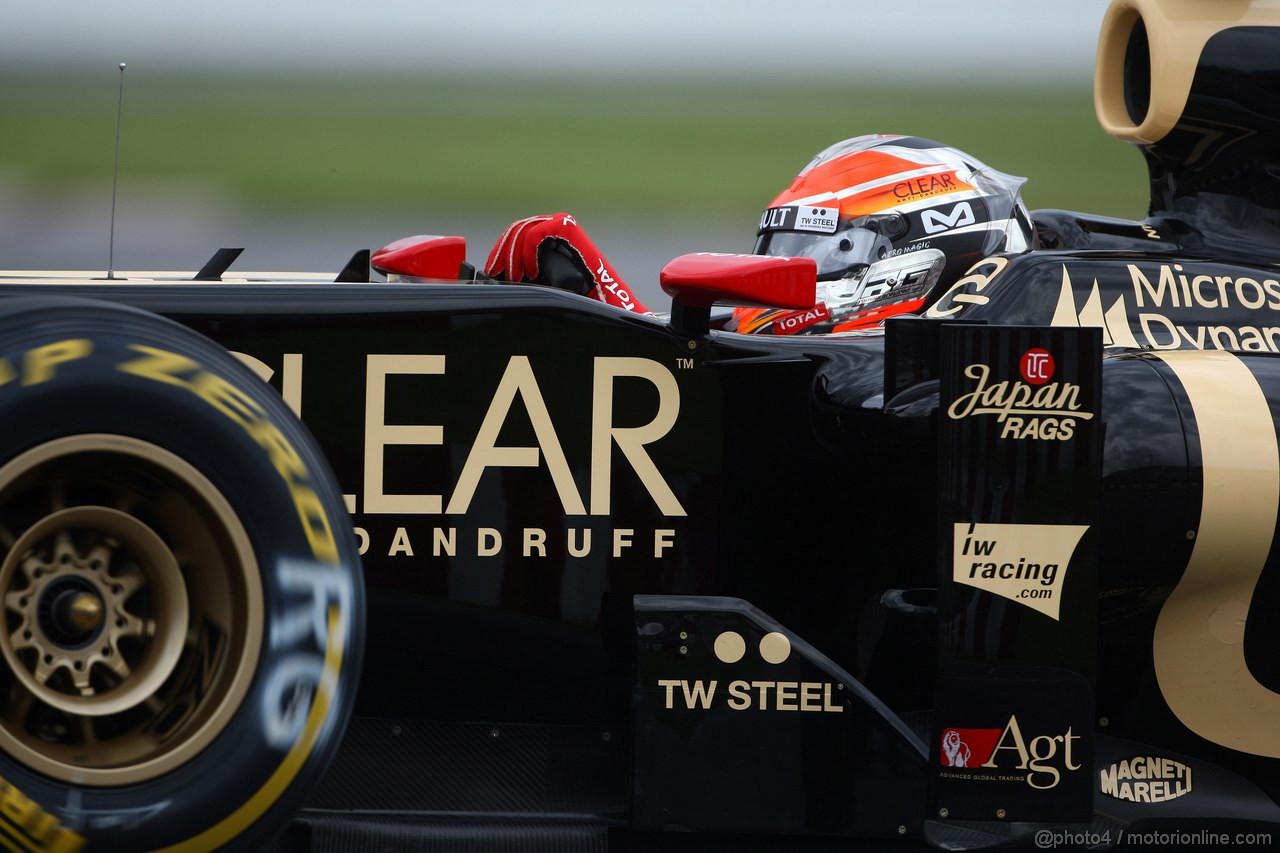 GP CANADA, 08.06.2012- Prove Libere 1,  Kimi Raikkonen (FIN) Lotus F1 Team E20