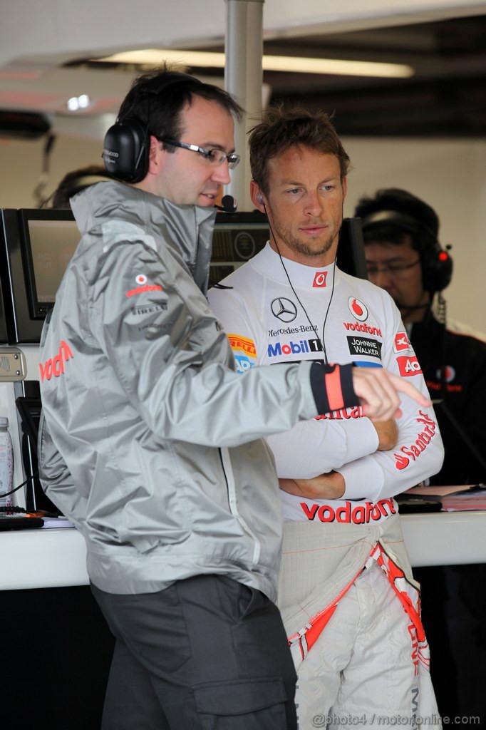 GP CANADA, 08.06.2012- Prove Libere 1,  Jenson Button (GBR) McLaren Mercedes MP4-27 