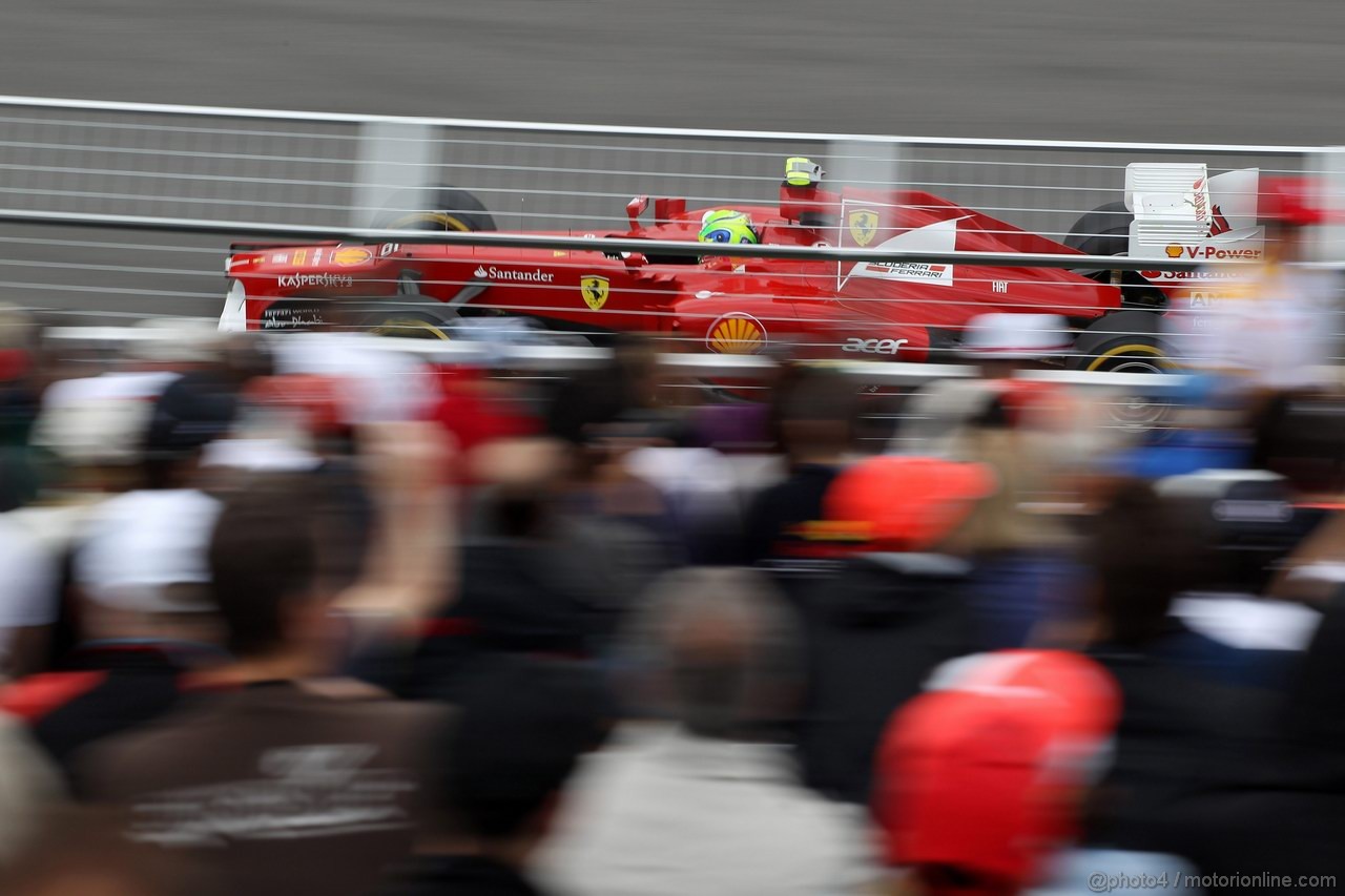 GP CANADA, 08.06.2012- Prove Libere 1,  Felipe Massa (BRA) Ferrari F2012