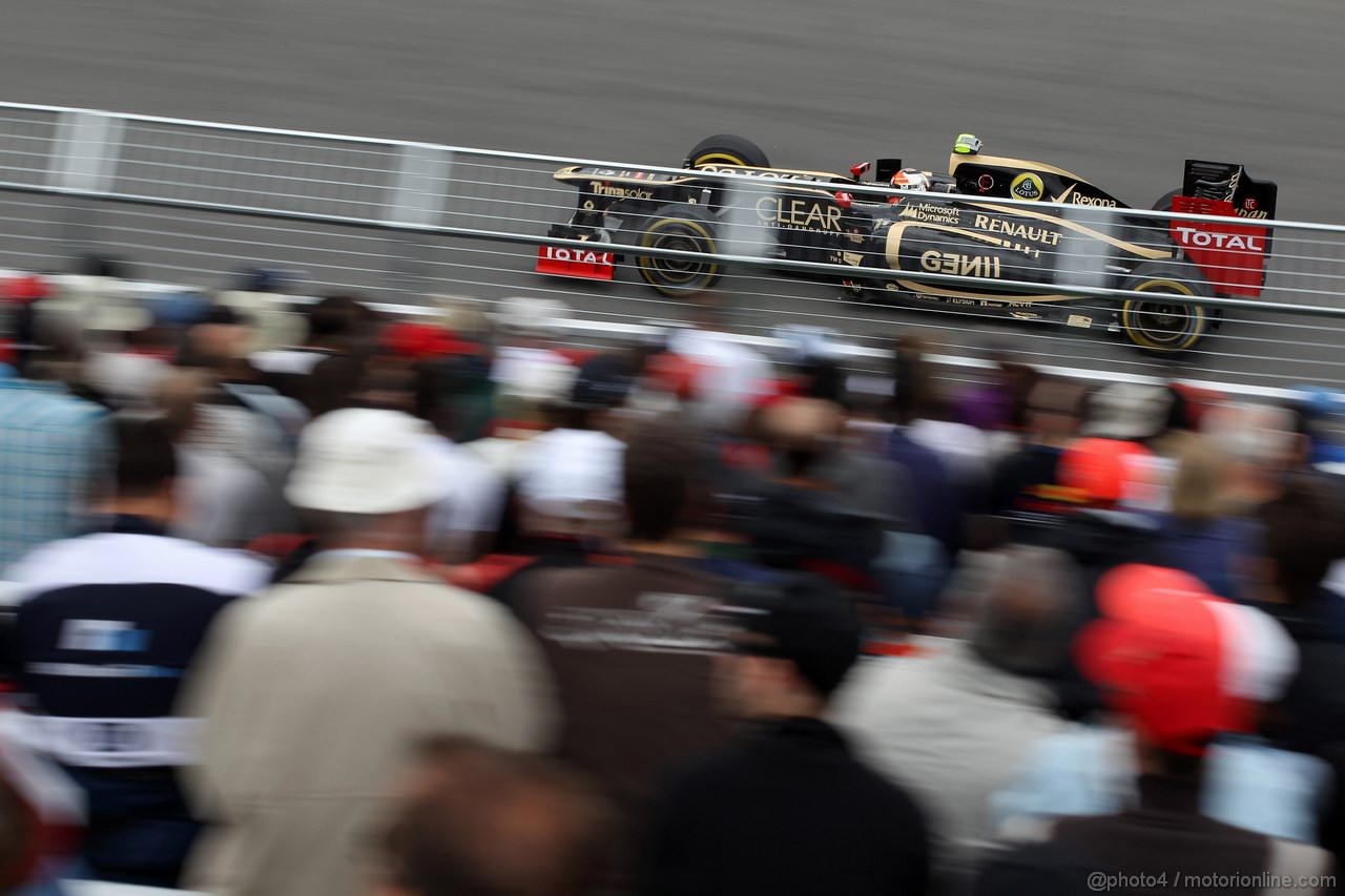GP CANADA, 08.06.2012- Prove Libere 1,  Romain Grosjean (FRA) Lotus F1 Team E20 