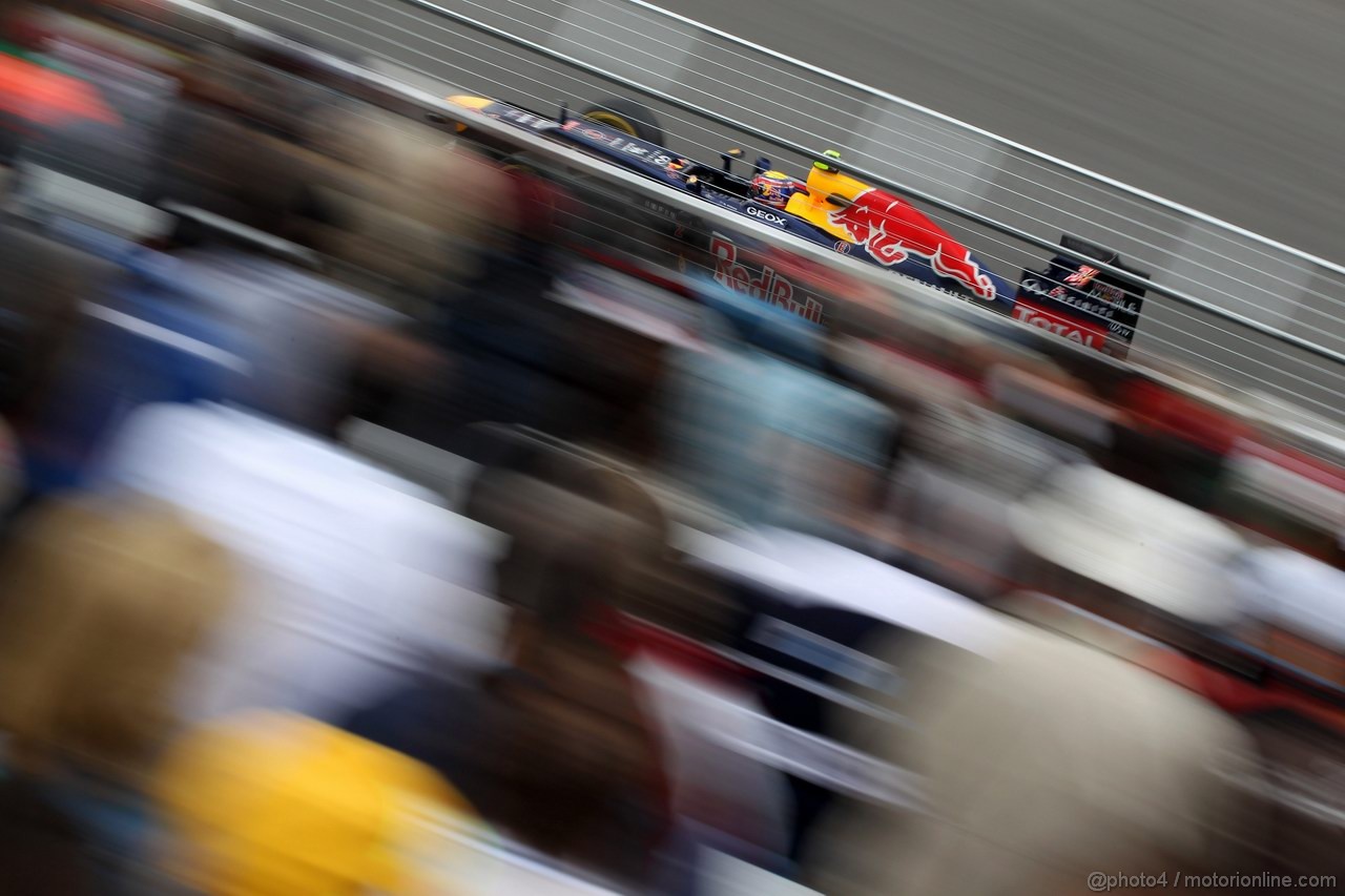 GP CANADA, 08.06.2012- Prove Libere 1,  Mark Webber (AUS) Red Bull Racing RB8 