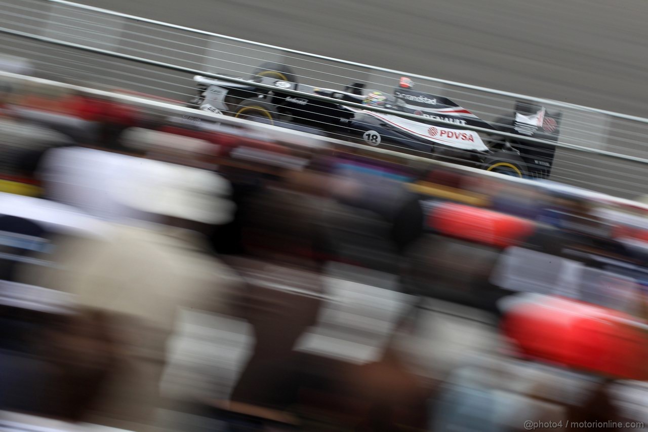 GP CANADA, 08.06.2012- Prove Libere 1,  Pastor Maldonado (VEN) Williams F1 Team FW34 
