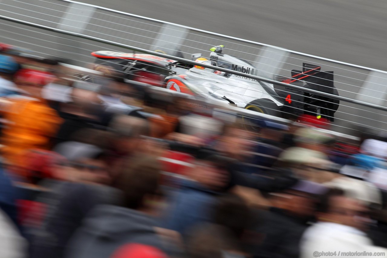 GP CANADA, 08.06.2012- Prove Libere 1,  Lewis Hamilton (GBR) McLaren Mercedes MP4-27 