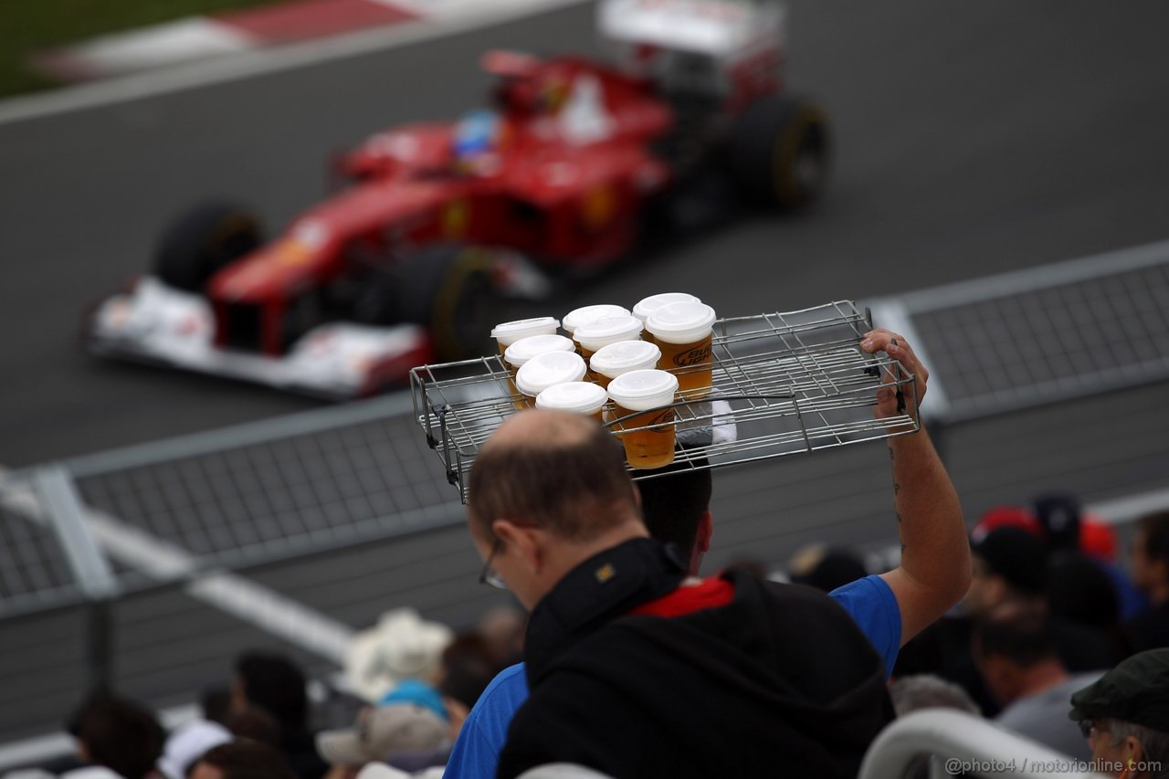 GP CANADA, 08.06.2012- Prove Libere 1,  Fernando Alonso (ESP) Ferrari F2012 