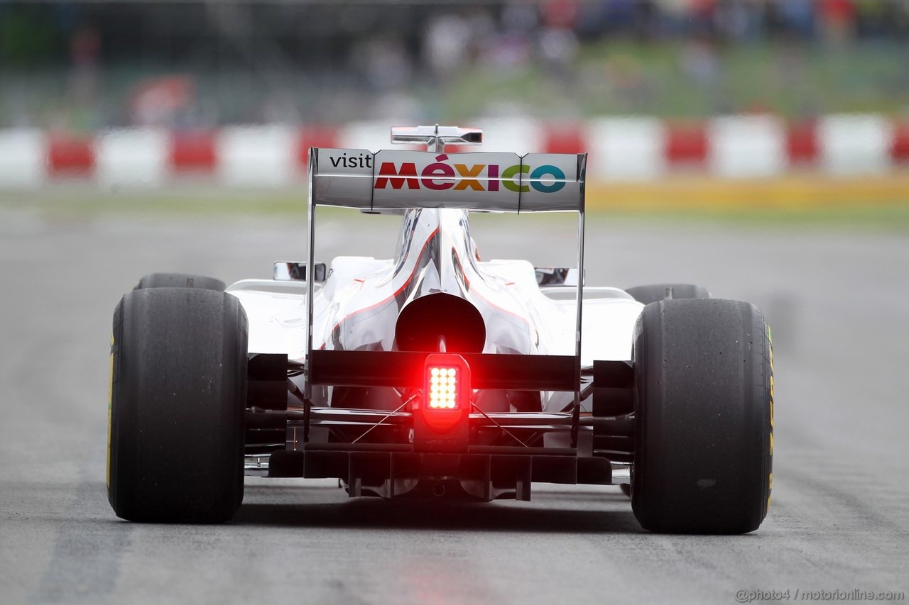 GP CANADA, 08.06.2012- Prove Libere 1,  Kamui Kobayashi (JAP) Sauber F1 Team C31 