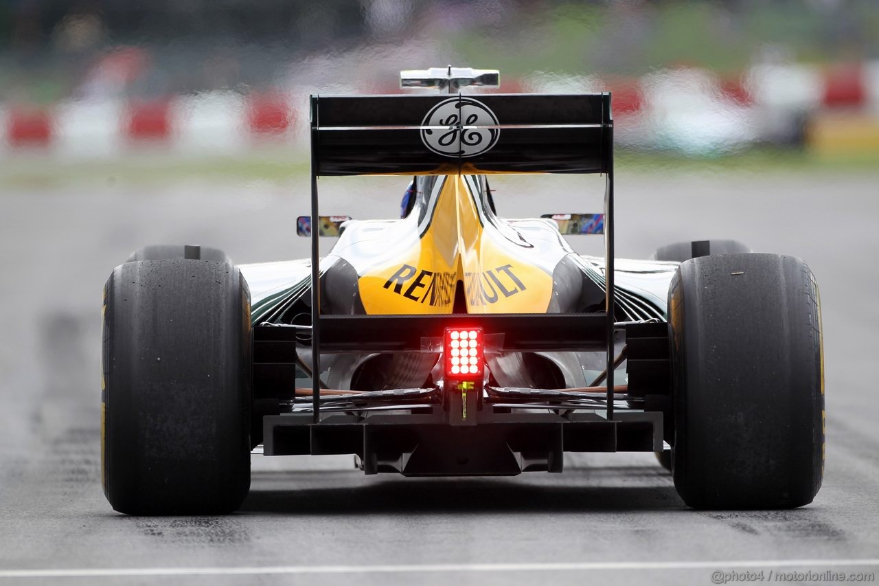 GP CANADA, 08.06.2012- Prove Libere 1,  Vitaly Petrov (RUS) Caterham F1 Team CT01 