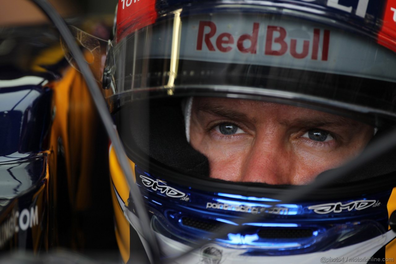 GP CANADA, 08.06.2012- Prove Libere 1,  Sebastian Vettel (GER) Red Bull Racing RB8 