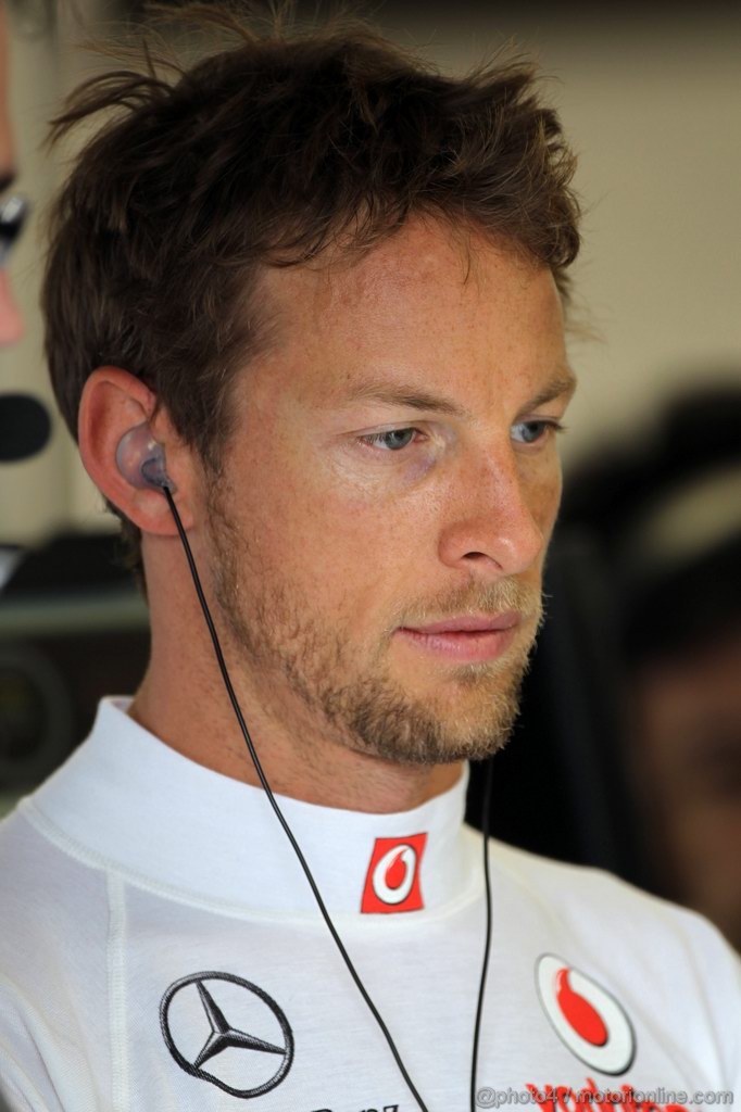 GP CANADA, 08.06.2012- Prove Libere 1,  Jenson Button (GBR) McLaren Mercedes MP4-27 