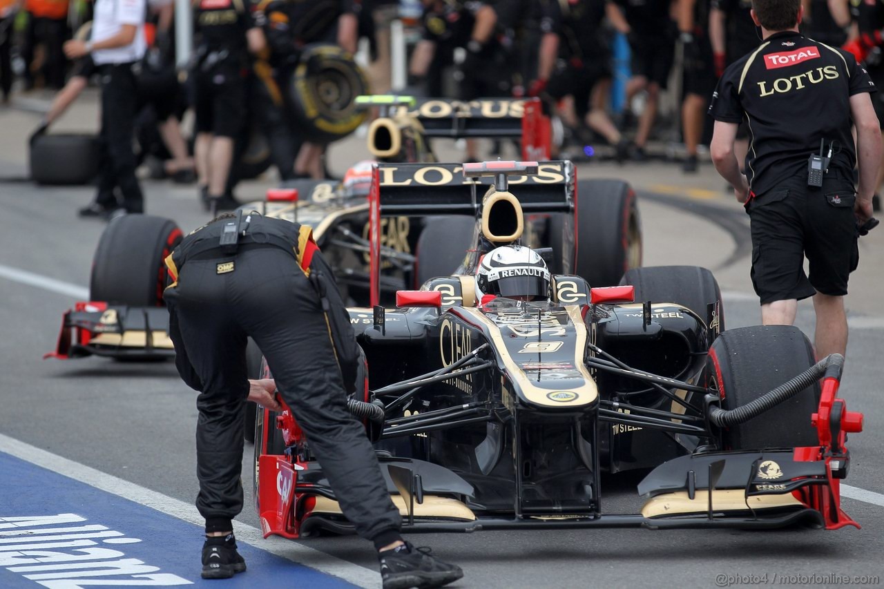 GP CANADA, 08.06.2012- Prove Libere 2, Kimi Raikkonen (FIN) Lotus F1 Team E20 