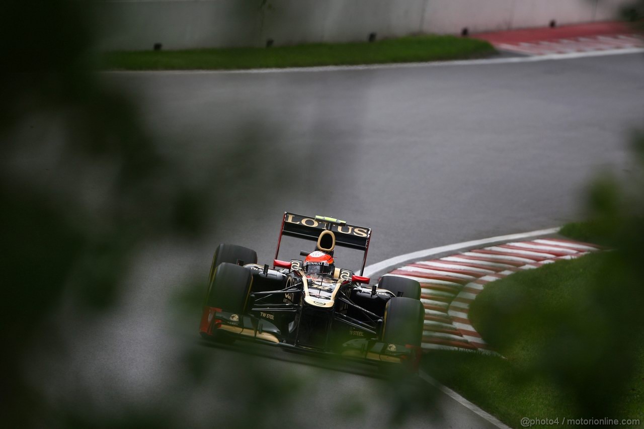 GP CANADA, 08.06.2012- Prove Libere 2, Romain Grosjean (FRA) Lotus F1 Team E20 