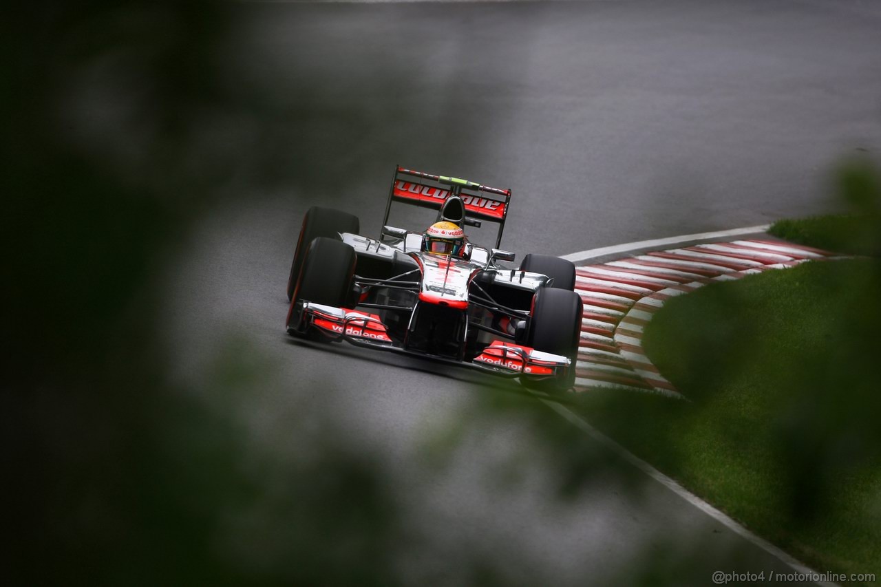 GP CANADA, 08.06.2012- Prove Libere 2, Lewis Hamilton (GBR) McLaren Mercedes MP4-27 