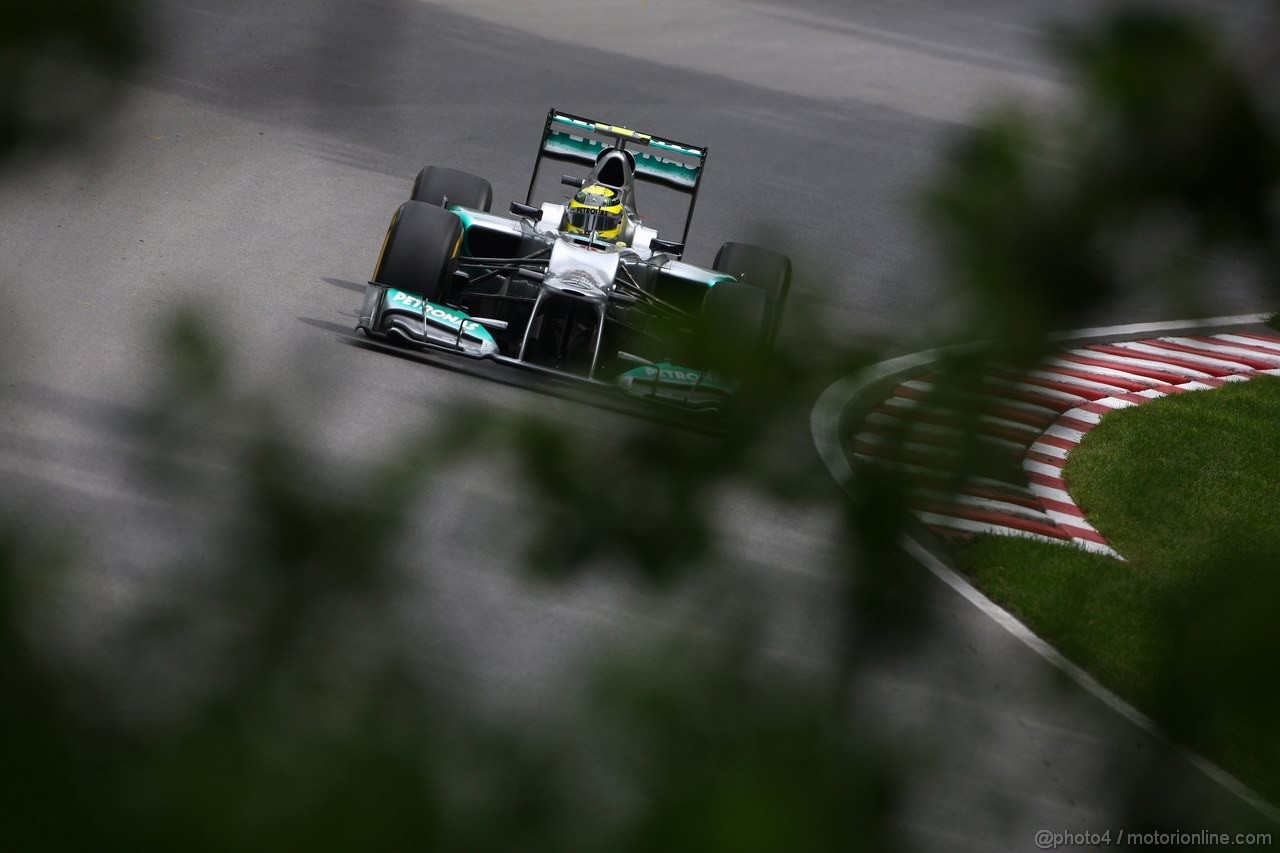 GP CANADA, 08.06.2012- Prove Libere 2, Nico Rosberg (GER) Mercedes AMG F1 W03 