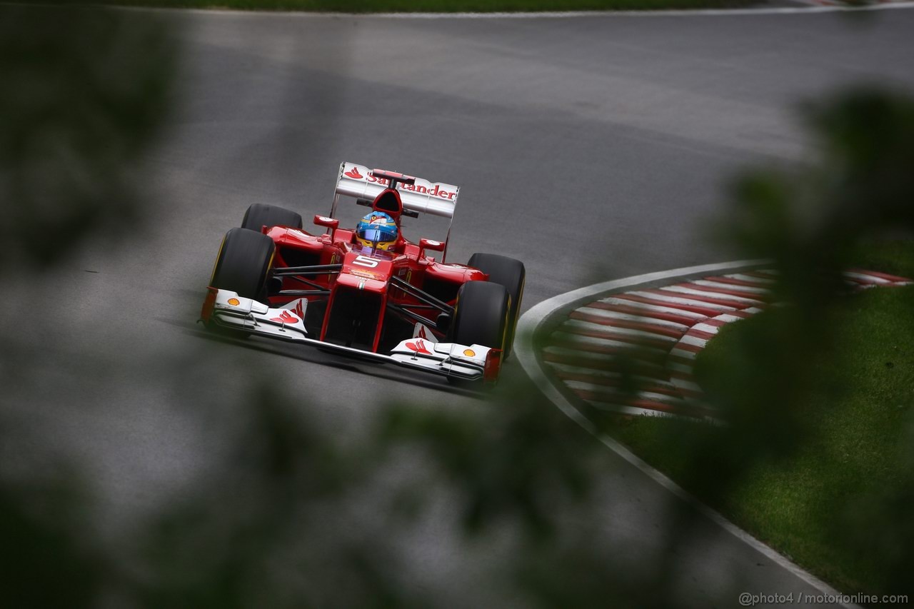 GP CANADA, 08.06.2012- Prove Libere 2, Fernando Alonso (ESP) Ferrari F2012