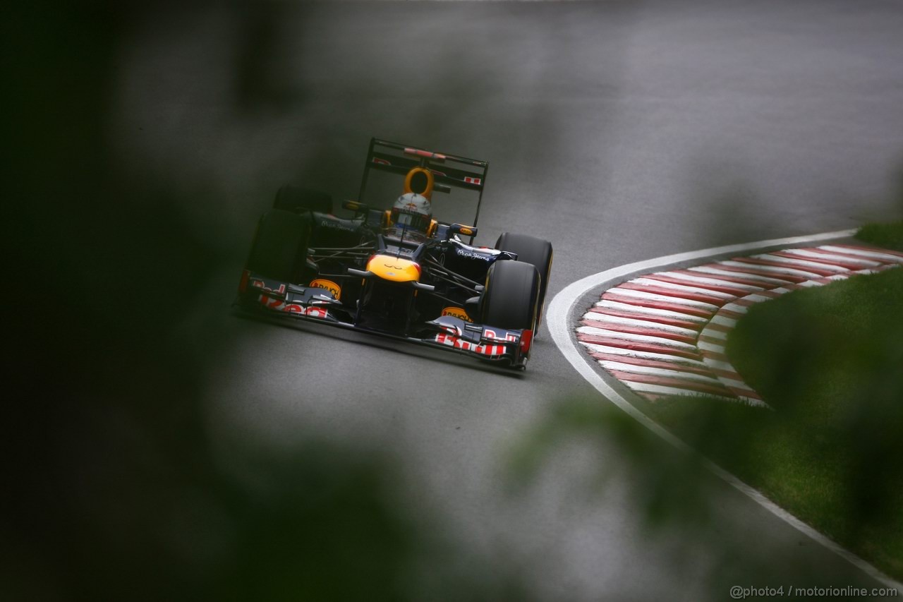 GP CANADA, 08.06.2012- Prove Libere 2, Sebastian Vettel (GER) Red Bull Racing RB8 