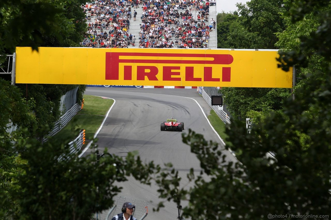 GP CANADA, 08.06.2012- Prove Libere 2, Felipe Massa (BRA) Ferrari F2012 