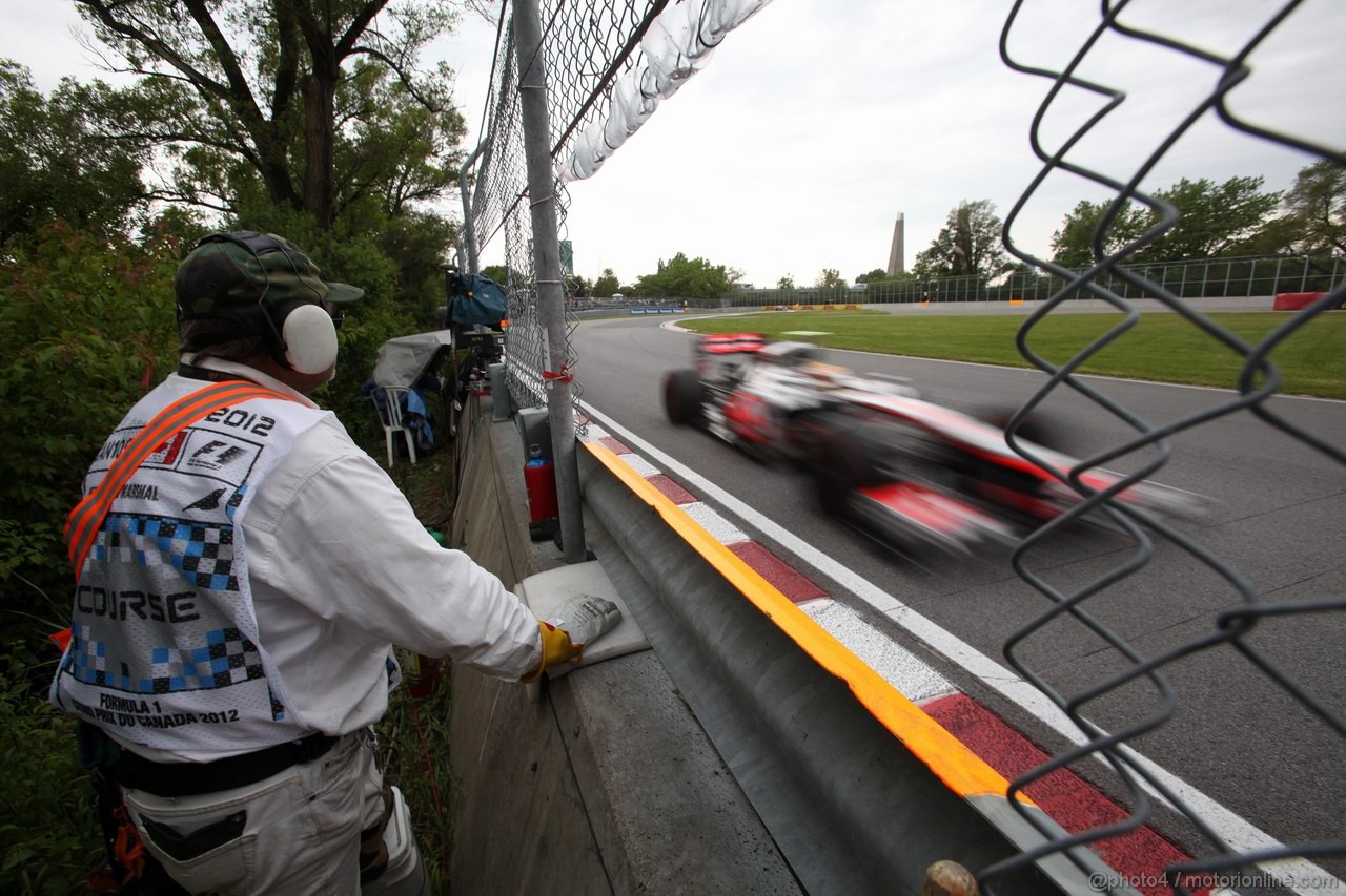 GP CANADA, 08.06.2012- Prove Libere 2, Lewis Hamilton (GBR) McLaren Mercedes MP4-27