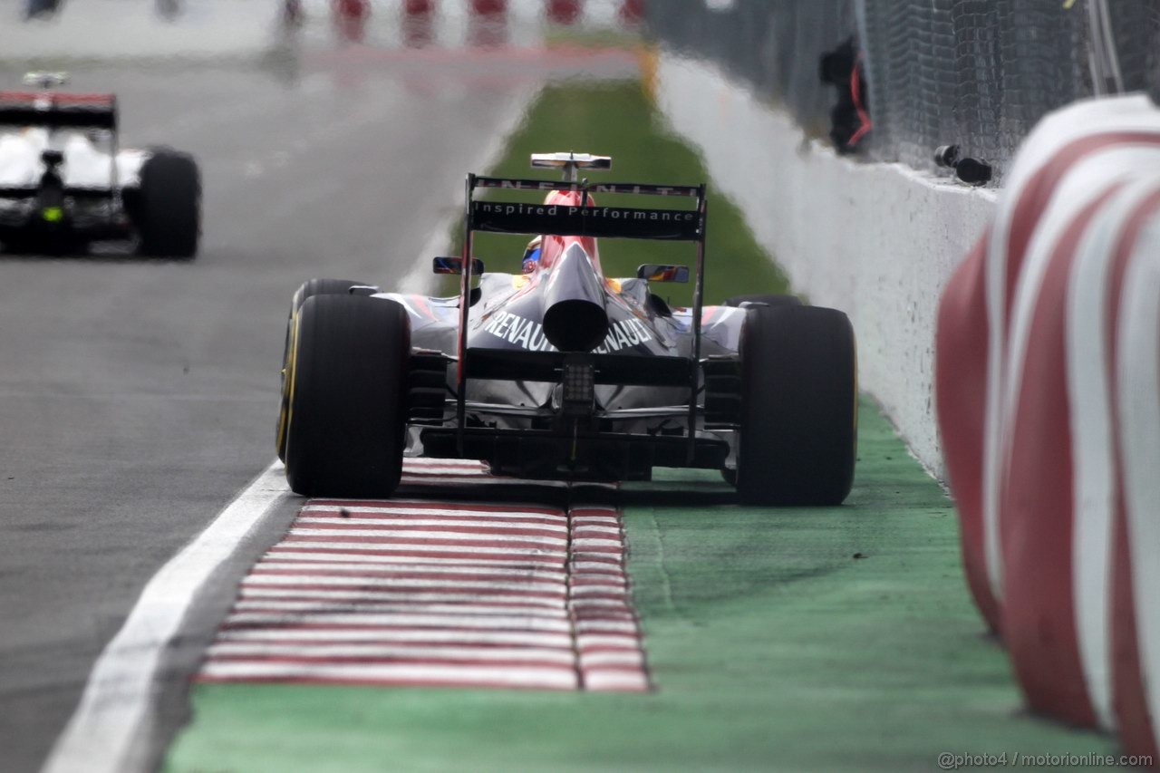 GP CANADA, 08.06.2012- Prove Libere 2, Mark Webber (AUS) Red Bull Racing RB8 