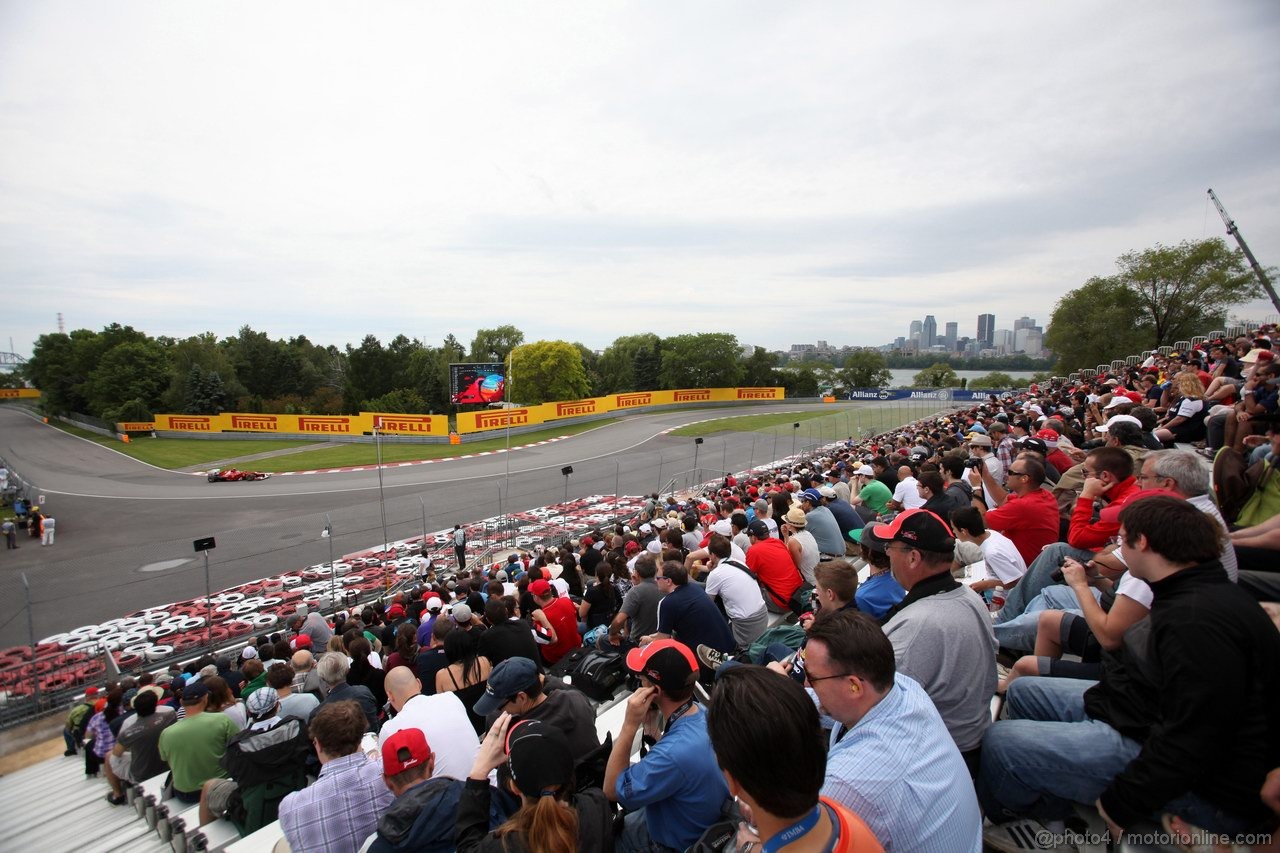 GP CANADA, 08.06.2012- Prove Libere 2, Fernando Alonso (ESP) Ferrari F2012