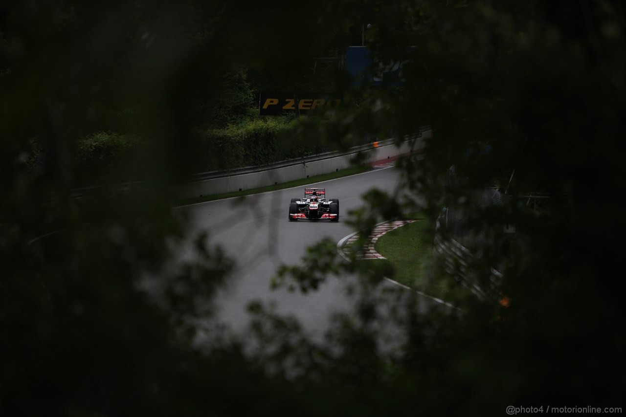 GP CANADA, 08.06.2012- Prove Libere 2, Jenson Button (GBR) McLaren Mercedes MP4-27 