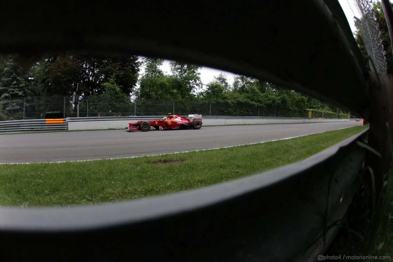 GP CANADA, 08.06.2012- Prove Libere 2, Felipe Massa (BRA) Ferrari F2012
