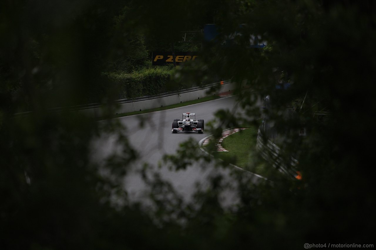GP CANADA, 08.06.2012- Prove Libere 2, Kamui Kobayashi (JAP) Sauber F1 Team C31 