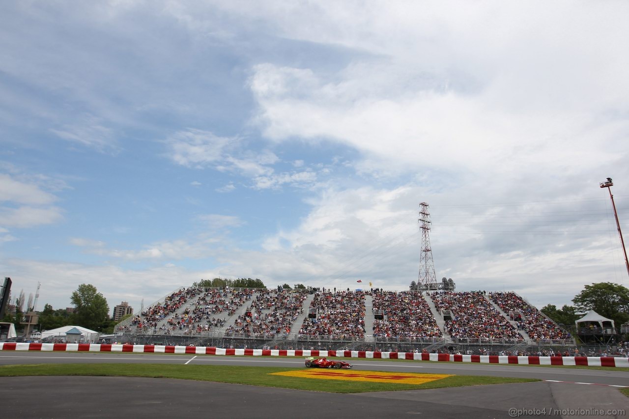 GP CANADA, 08.06.2012- Prove Libere 2, Fernando Alonso (ESP) Ferrari F2012
