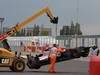 GP CANADA, 08.06.2012- Free Practice 2, Crash, Bruno Senna (BRA) Williams F1 Team FW34
