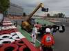 GP CANADA, 08.06.2012- Free Practice 2, Crash, Bruno Senna (BRA) Williams F1 Team FW34