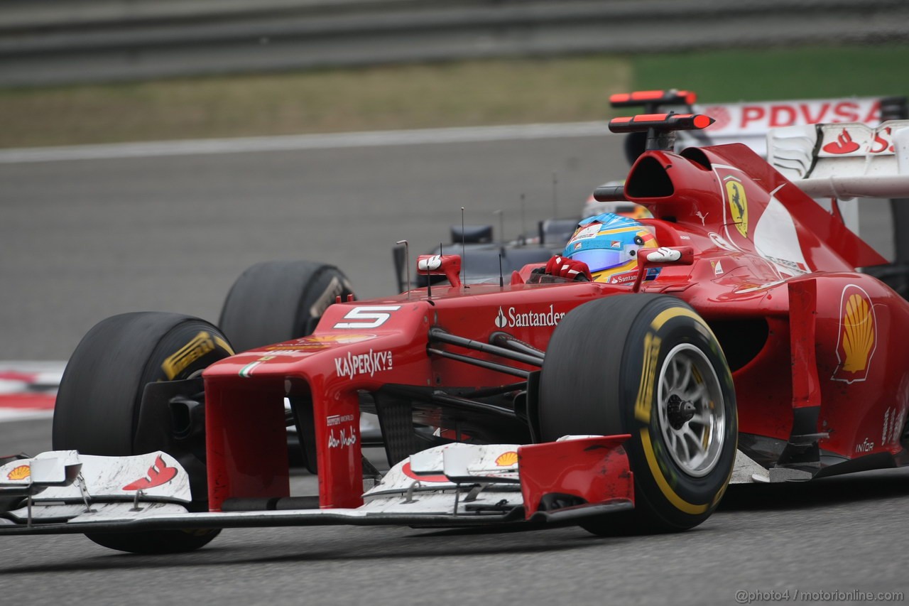GP CHINA, 15.04.2012 - Gara, Fernando Alonso (ESP) Ferrari F2012