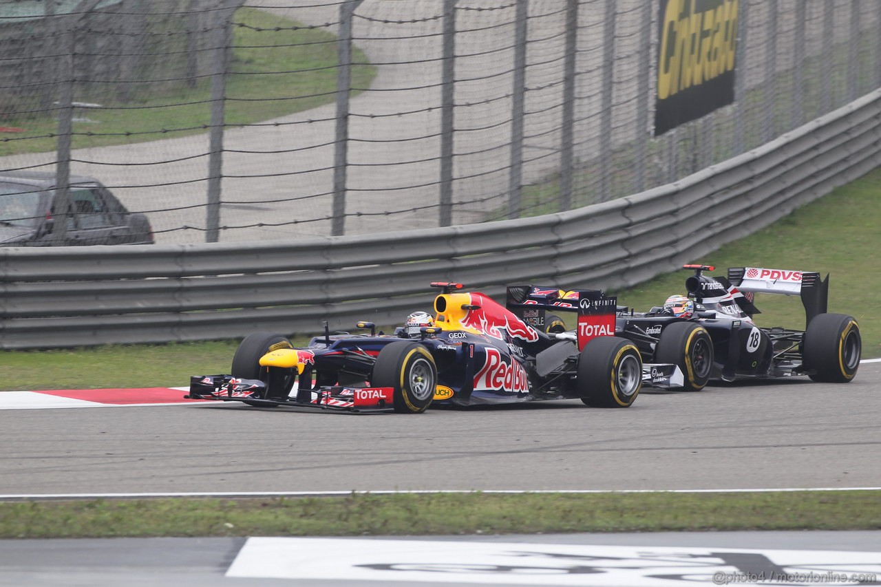 GP CHINA, 15.04.2012 - Gara, Sebastian Vettel (GER) Red Bull Racing RB8