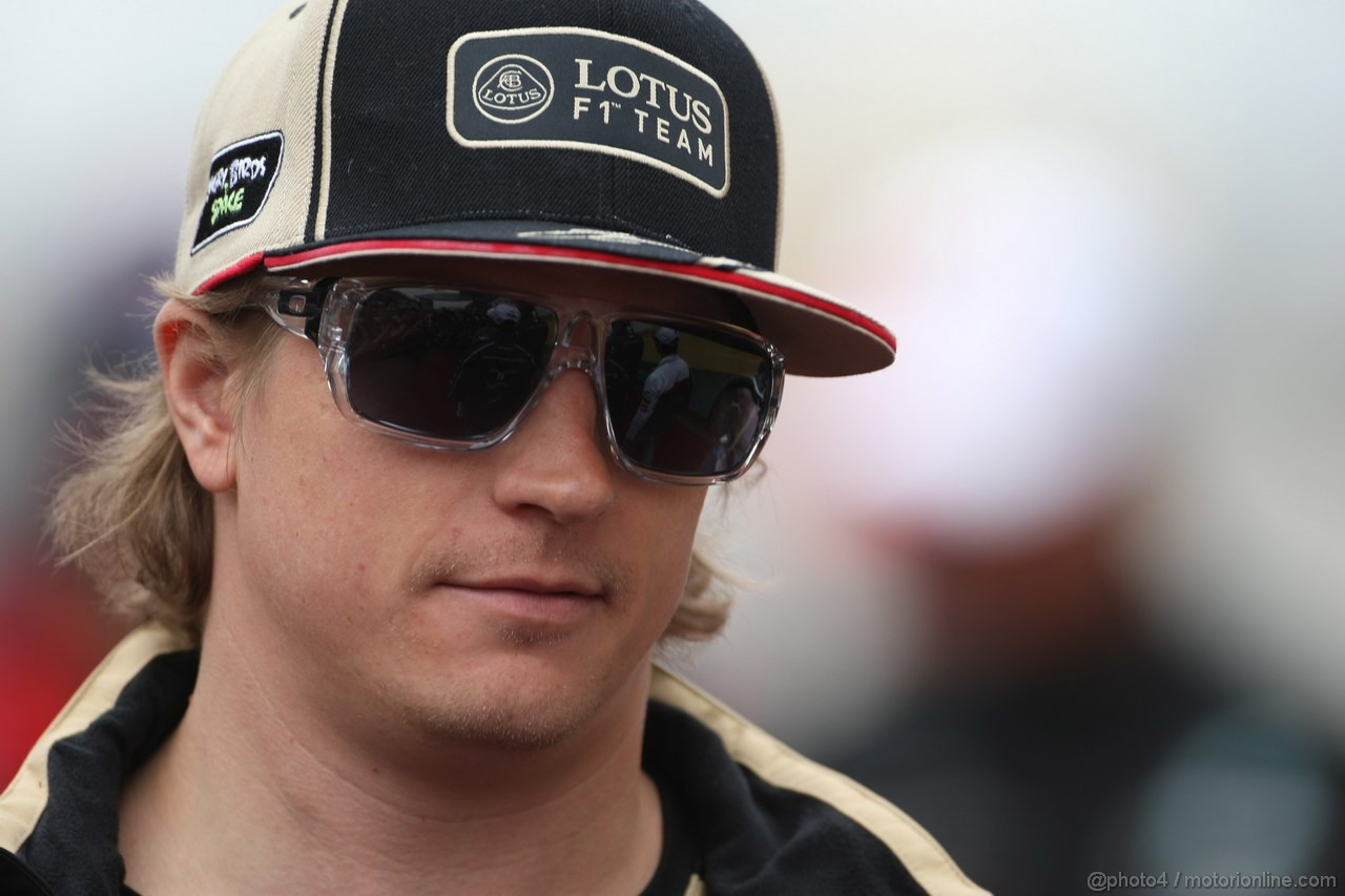 GP CHINA, 15.04.2012 - Gara, Kimi Raikkonen (FIN) Lotus F1 Team E20