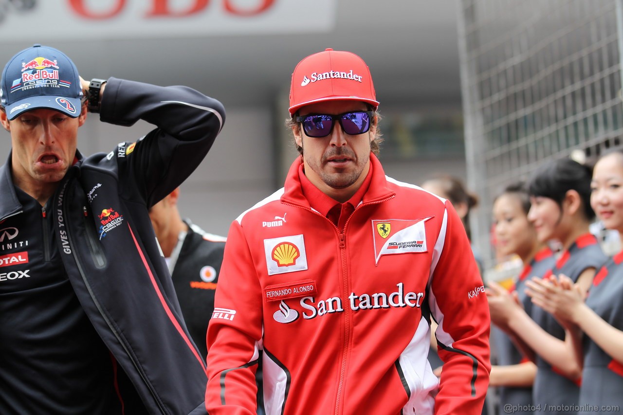GP CHINA, 15.04.2012 - Gara, Fernando Alonso (ESP) Ferrari F2012