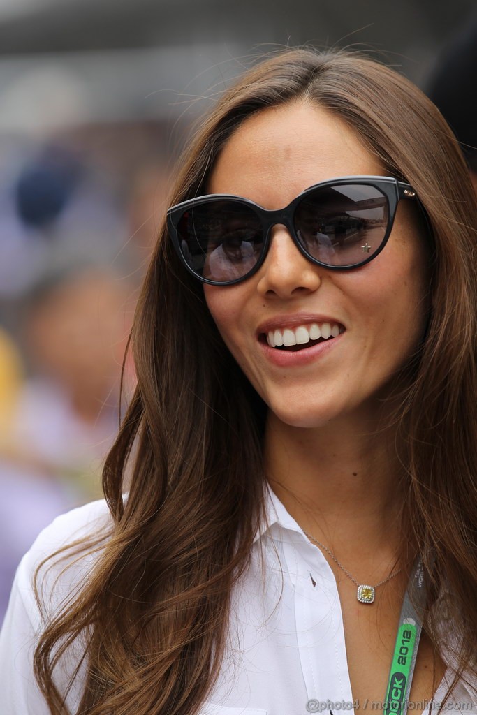 GP CHINA, 15.04.2012 - Gara, Jessica Michibata (JPN) girlfriend of Jenson Button (GBR)