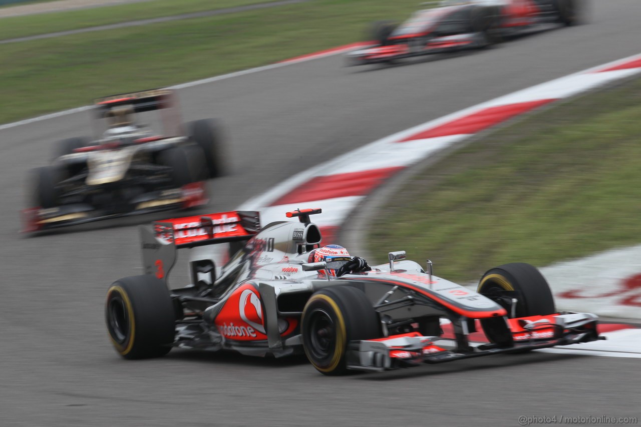 GP CHINA, 15.04.2012 - Gara, Jenson Button (GBR) McLaren Mercedes MP4-27