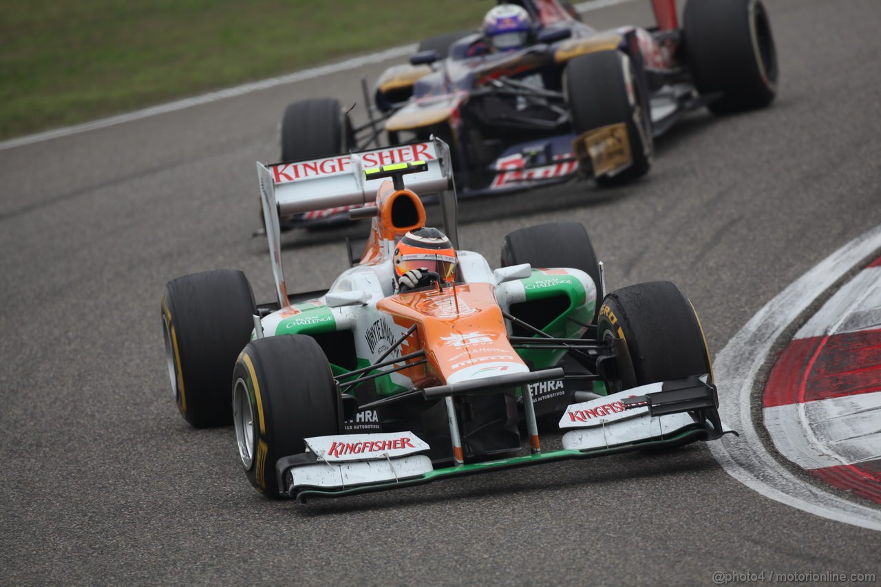 GP CHINA, 15.04.2012 - Gara, Nico Hulkenberg (GER) Sahara Force India F1 Team VJM05