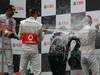GP CHINA, 15.04.2012 - Gara Podium 1st Nico Rosberg (GER) Mercedes AMG F1 W03, 2nd Jenson Button (GBR) McLaren Mercedes MP4-27, 3rd Lewis Hamilton (GBR) McLaren Mercedes MP4-27 with Norbert Haug (GER), Mercedes Motorsport chief