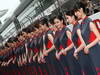 GP CHINA, 15.04.2012 - Gara, Atmosphere griglia Ragazzas
