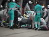 GP CHINA, 15.04.2012 - Gara, Pitstop of Nico Rosberg (GER) Mercedes AMG F1 W03