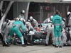 GP CHINA, 15.04.2012 - Gara, Pitstop of Michael Schumacher (GER) Mercedes AMG F1 W03