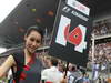 GP CHINA, 15.04.2012 - Gara,  griglia Ragazza