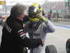 GP CHINA, 15.04.2012 - Gara, Festeggiamenti for the victory Nico Rosberg (GER) Mercedes AMG F1 W03 e Norbert Haug (GER), Mercedes Motorsport chief