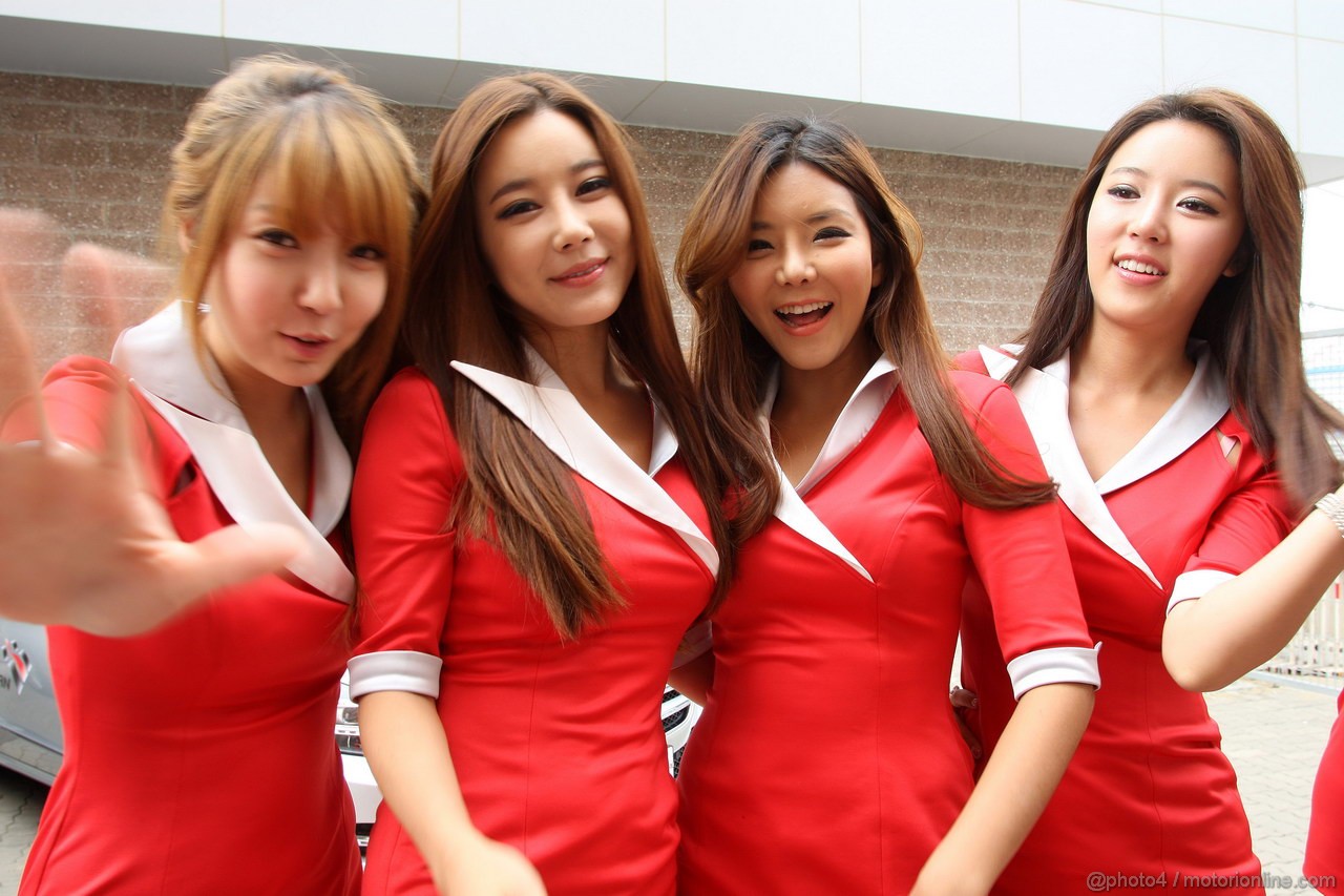 GP COREA, 14.10.2012- griglia Ragazzas