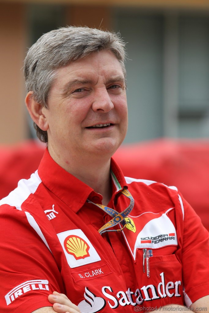 GP COREA, 14.10.2012- Steve Clark, Ferrari  