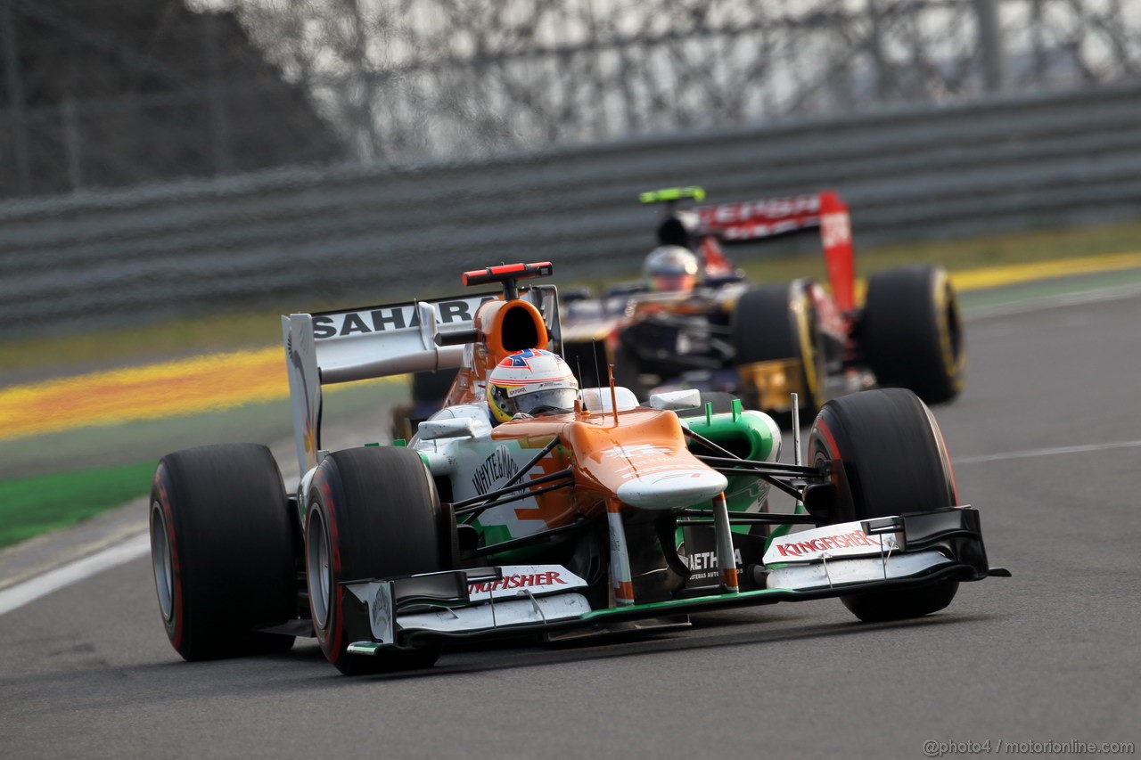GP COREA, 14.10.2012- Gara, Paul di Resta (GBR) Sahara Force India F1 Team VJM05 