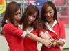 GP KOREA, 14.10.2012 – Startaufstellung der Mädchen