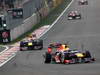 GP COREA, 14.10.2012- Gara, Sebastian Vettel (GER) Red Bull Racing RB8 davanti a Mark Webber (AUS) Red Bull Racing RB8 