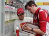 GP COREA, 14.10.2012- Gara, Felipe Massa (BRA) Ferrari F2012 e Rob Smedley, (GBR), Ferrari, Track Engineer of Felipe Massa (BRA) 