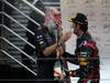 GP COREA, 14.10.2012- Gara, Adrian Newey (GBR), Red Bull Racing , Technical Operations Director e Mark Webber (AUS) Red Bull Racing RB8
