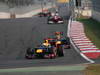 GP KOREA, 14.10.2012 – Rennen: Sebastian Vettel (GER) Red Bull Racing RB8 vor Mark Webber (AUS) Red Bull Racing RB8